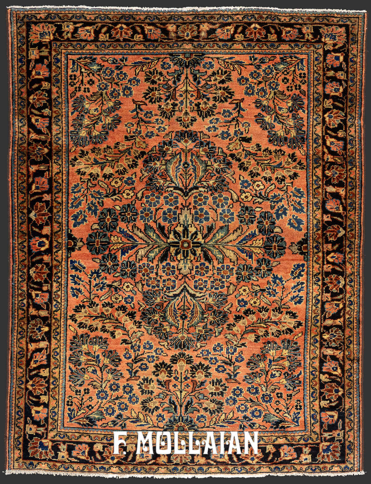 Antique Persian Classic Floral Lilian Rug n°:31563008